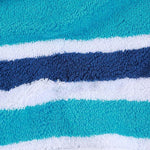 Oceana Stripe Oversized Cotton 2 Piece Beach Towel Set - Beach Towel by Superior