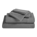 Orion Cotton Linen Blend Garment Washed Deep Pocket Bed Sheet Set - Sheet Set by Superior
