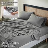 Orion Cotton Linen Blend Garment Washed Deep Pocket Bed Sheet Set - Sheet Set by Superior