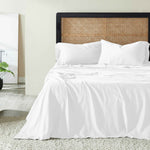 Orion Cotton Linen Blend Garment Washed Deep Pocket Bed Sheet Set - Sheet Set by Superior