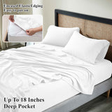 Orion Cotton Linen Blend Garment Washed Deep Pocket Bed Sheet Set - Sheet Set by Superior