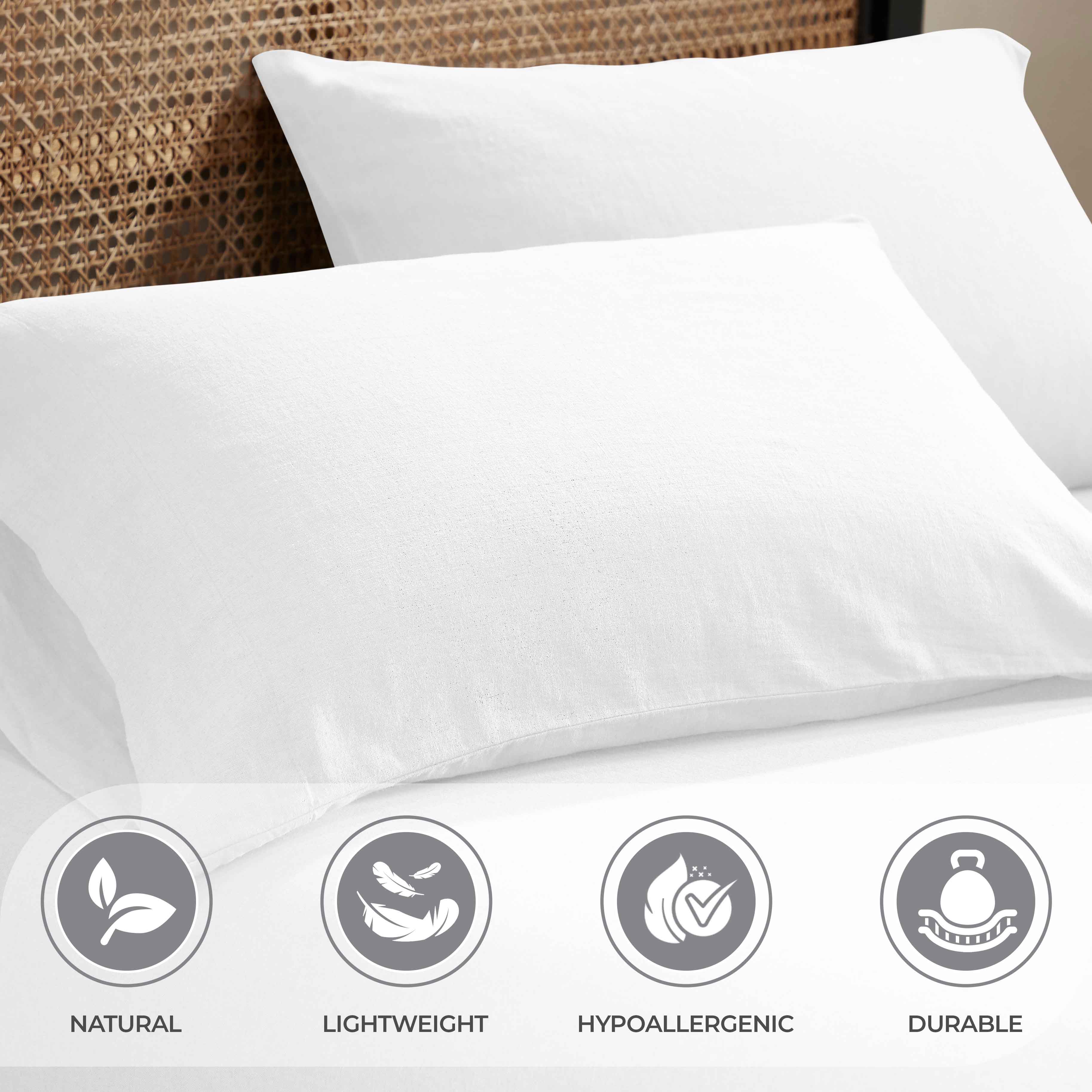 Orion Cotton Linen Blend Garment Washed Deep Pocket Bed Sheet Set - Sheet Set by Superior