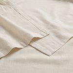 Orion Cotton Linen Blend Garment Washed Deep Pocket Bed Sheet Set - Sheet Set by Superior