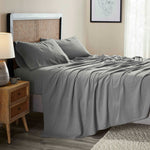 Orion Cotton Linen Blend Garment Washed Deep Pocket Bed Sheet Set - Sheet Set by Superior