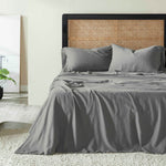 Orion Cotton Linen Blend Garment Washed Deep Pocket Bed Sheet Set - Sheet Set by Superior