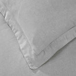 Orion Cotton Linen Garment 3 Piece Duvet Cover Set With Pillow Shams - Duvet Cover Set by Superior