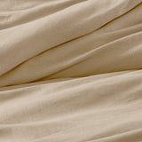 Orion Cotton Linen Garment 3 Piece Duvet Cover Set With Pillow Shams - Duvet Cover Set by Superior