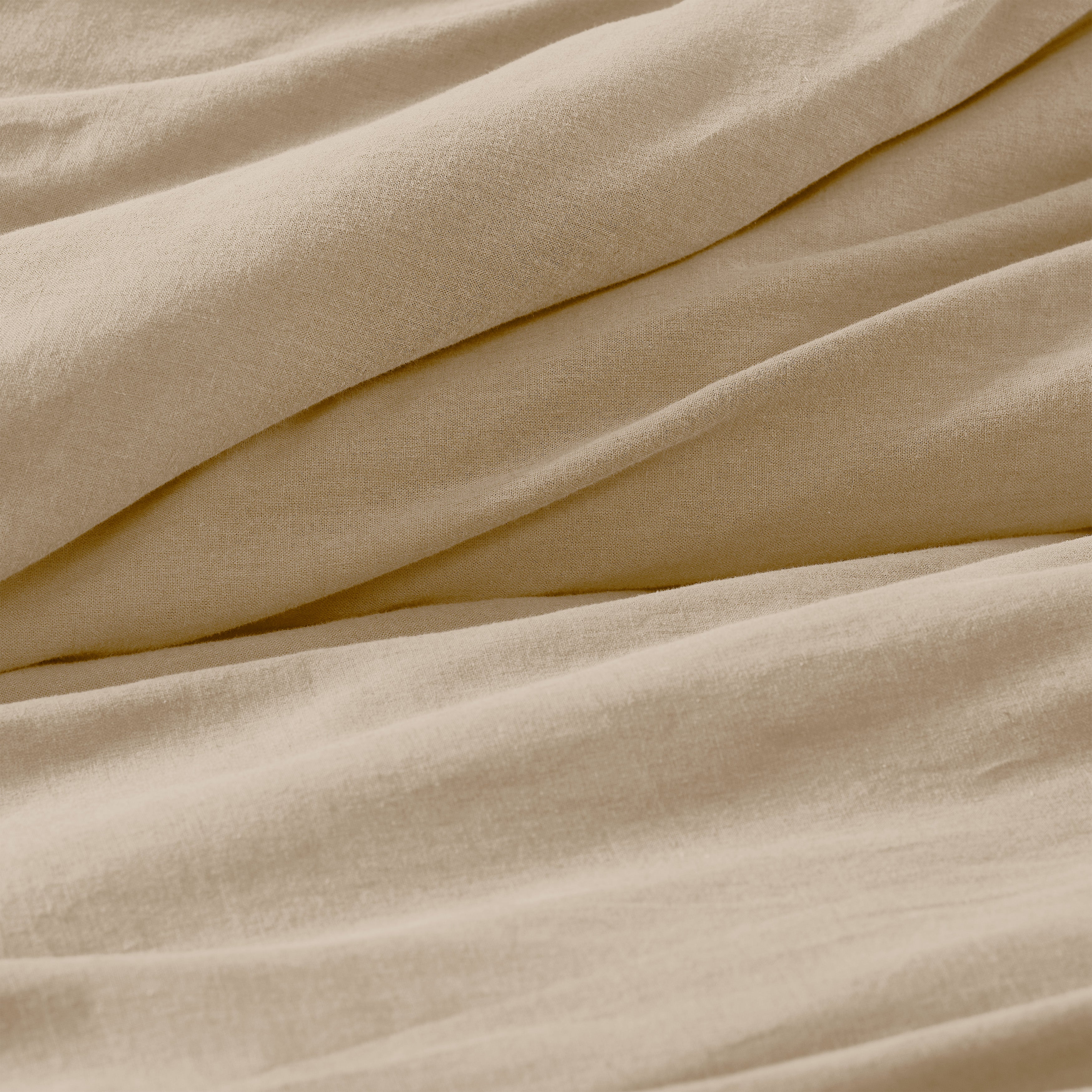 Orion Cotton Linen Garment 3 Piece Duvet Cover Set With Pillow Shams - Duvet Cover Set by Superior