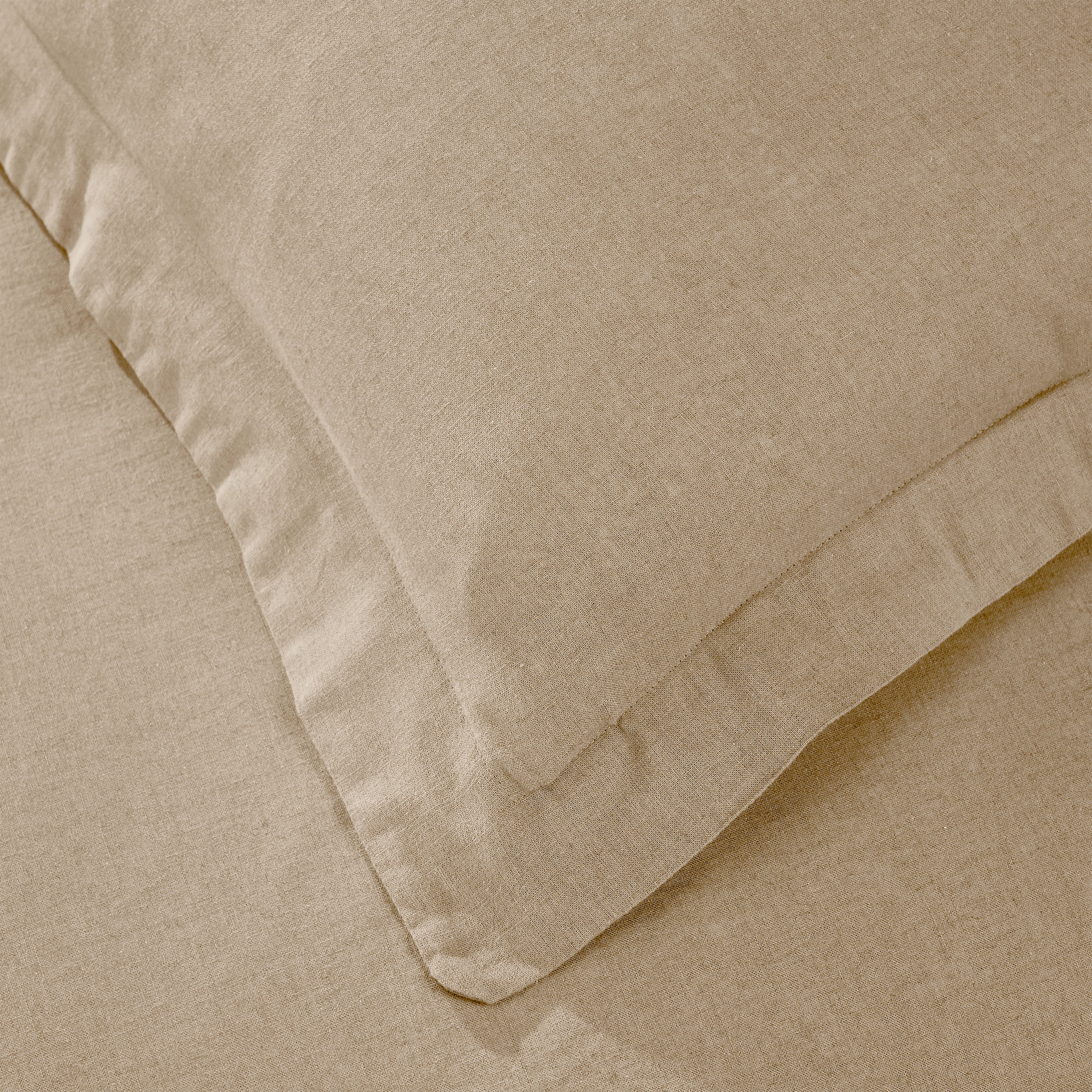 Orion Cotton Linen Garment 3 Piece Duvet Cover Set With Pillow Shams - Duvet Cover Set by Superior