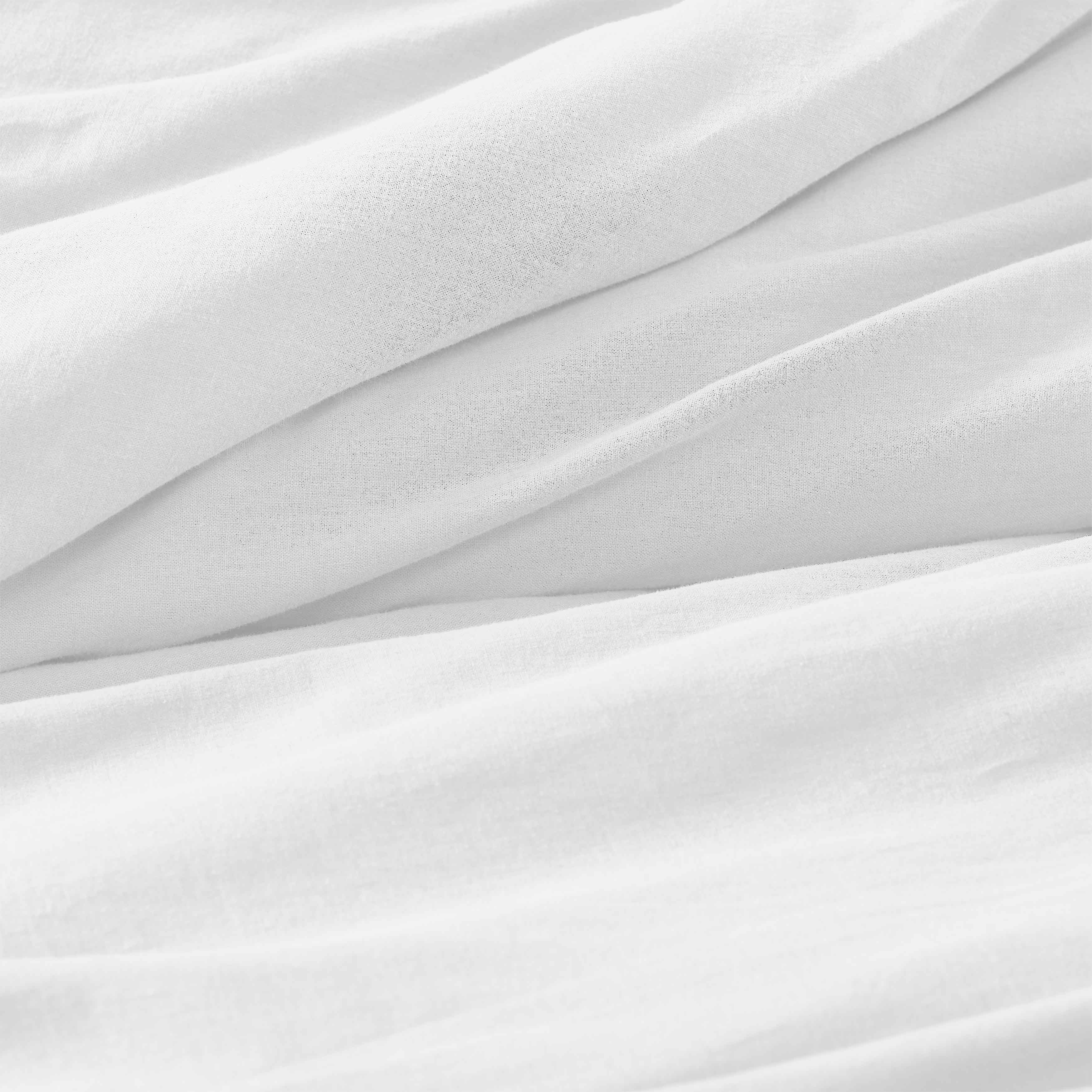 Orion Cotton Linen Garment 3 Piece Duvet Cover Set With Pillow Shams - Duvet Cover Set by Superior
