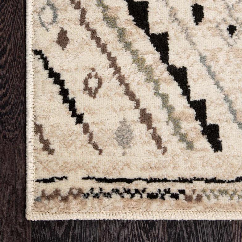 Ozark Geometric Diamonds Indoor Large Area Rugs Or Runner Rug - Rugs by Superior
