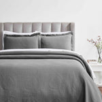 Peploi Medium Weight Jacquard Matelasse Floral Wreath Bedspread Set - Bedspread by Superior