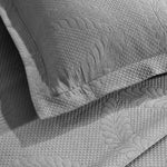 Peploi Medium Weight Jacquard Matelasse Floral Wreath Bedspread Set - Bedspread by Superior