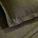 Peploi Medium Weight Jacquard Matelasse Floral Wreath Bedspread Set - Bedspread by Superior