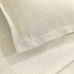 Peploi Medium Weight Jacquard Matelasse Floral Wreath Bedspread Set - Bedspread by Superior