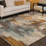 Pixi Abstract Multi-Tone Area Rugs or Runner Rug - Rugs by Superior