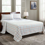 Plaid Flannel Cotton Classic Modern Farmhouse Deep Pocket Sheet Set - Sheet Set by Superior