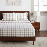 Plaid Flannel Cotton Classic Modern Farmhouse Deep Pocket Sheet Set - Sheet Set by Superior