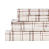 Plaid Flannel Cotton Classic Modern Farmhouse Deep Pocket Sheet Set - Sheet Set by Superior