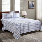 Plaid Flannel Cotton Classic Modern Farmhouse Deep Pocket Sheet Set - Sheet Set by Superior