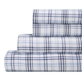 Plaid Flannel Cotton Classic Modern Farmhouse Deep Pocket Sheet Set - Sheet Set by Superior