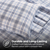 Plaid Flannel Cotton Classic Modern Farmhouse Deep Pocket Sheet Set - Sheet Set by Superior