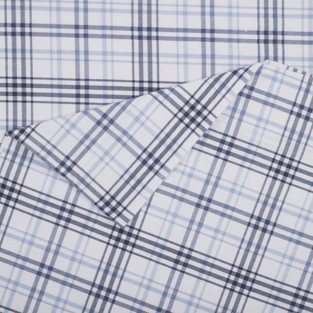Plaid Flannel Cotton Classic Modern Farmhouse Deep Pocket Sheet Set - Sheet Set by Superior