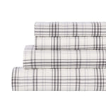 Plaid Flannel Cotton Classic Modern Farmhouse Deep Pocket Sheet Set - Sheet Set by Superior