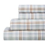 Plaid Flannel Cotton Classic Modern Farmhouse Deep Pocket Sheet Set - Sheet Set by Superior