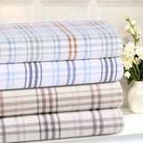 Plaid Flannel Cotton Classic Modern Farmhouse Deep Pocket Sheet Set - Sheet Set by Superior