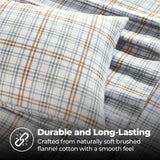 Plaid Flannel Cotton Classic Modern Farmhouse Deep Pocket Sheet Set - Sheet Set by Superior