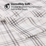 Plaid Flannel Cotton Classic Modern Farmhouse Pillowcases, Set of 2 - Pillowcases by Superior