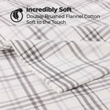 Plaid Flannel Cotton Classic Modern Farmhouse Pillowcases, Set of 2 - Pillowcases by Superior