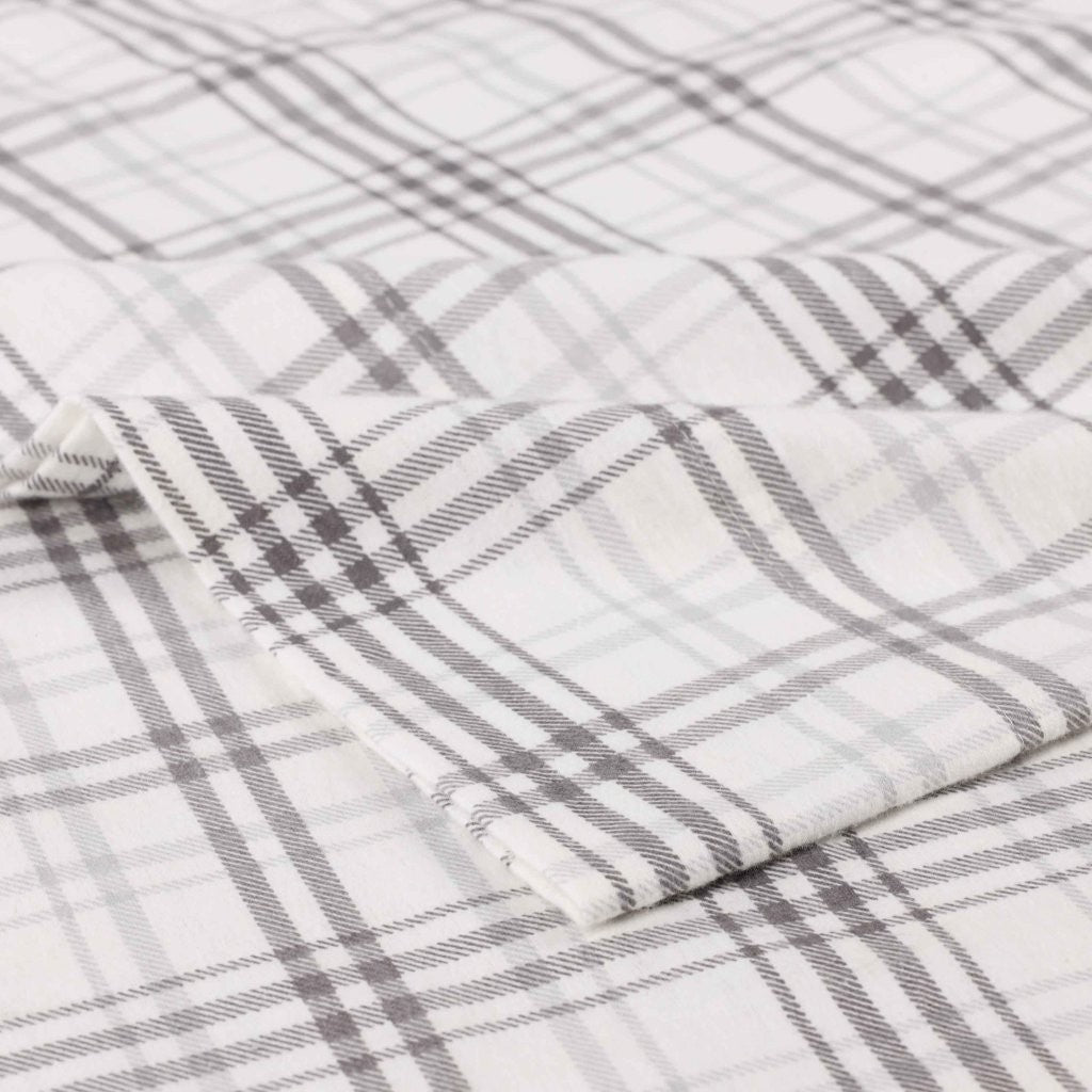 Plaid Flannel Cotton Classic Modern Farmhouse Pillowcases, Set of 2 - Pillowcases by Superior