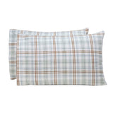 Plaid Flannel Cotton Classic Modern Farmhouse Pillowcases, Set of 2 - Pillowcases by Superior