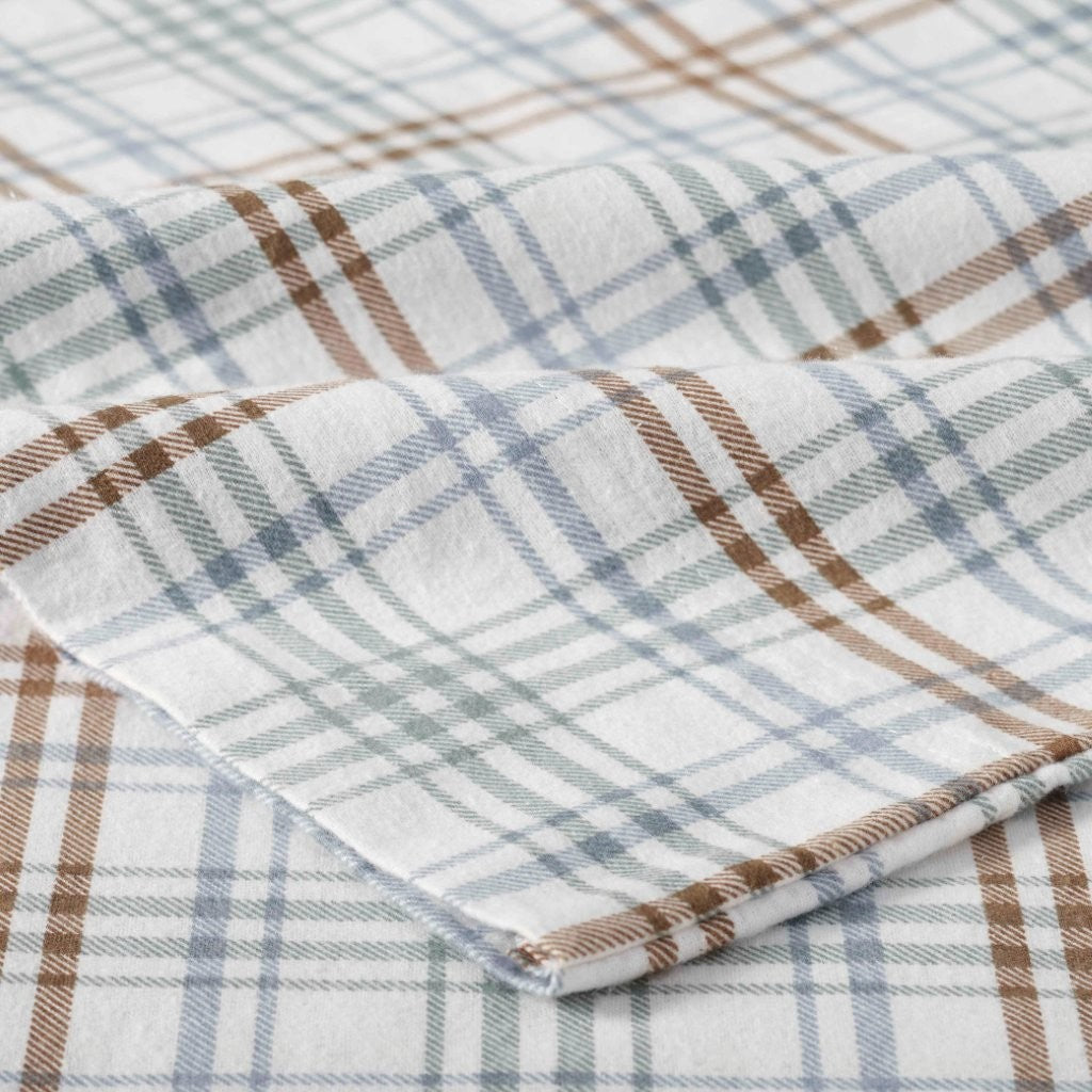 Plaid Flannel Cotton Classic Modern Farmhouse Pillowcases, Set of 2 - Pillowcases by Superior