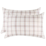 Plaid Flannel Cotton Classic Modern Farmhouse Pillowcases, Set of 2 - Pillowcases by Superior