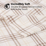 Plaid Flannel Cotton Classic Modern Farmhouse Pillowcases, Set of 2 - Pillowcases by Superior