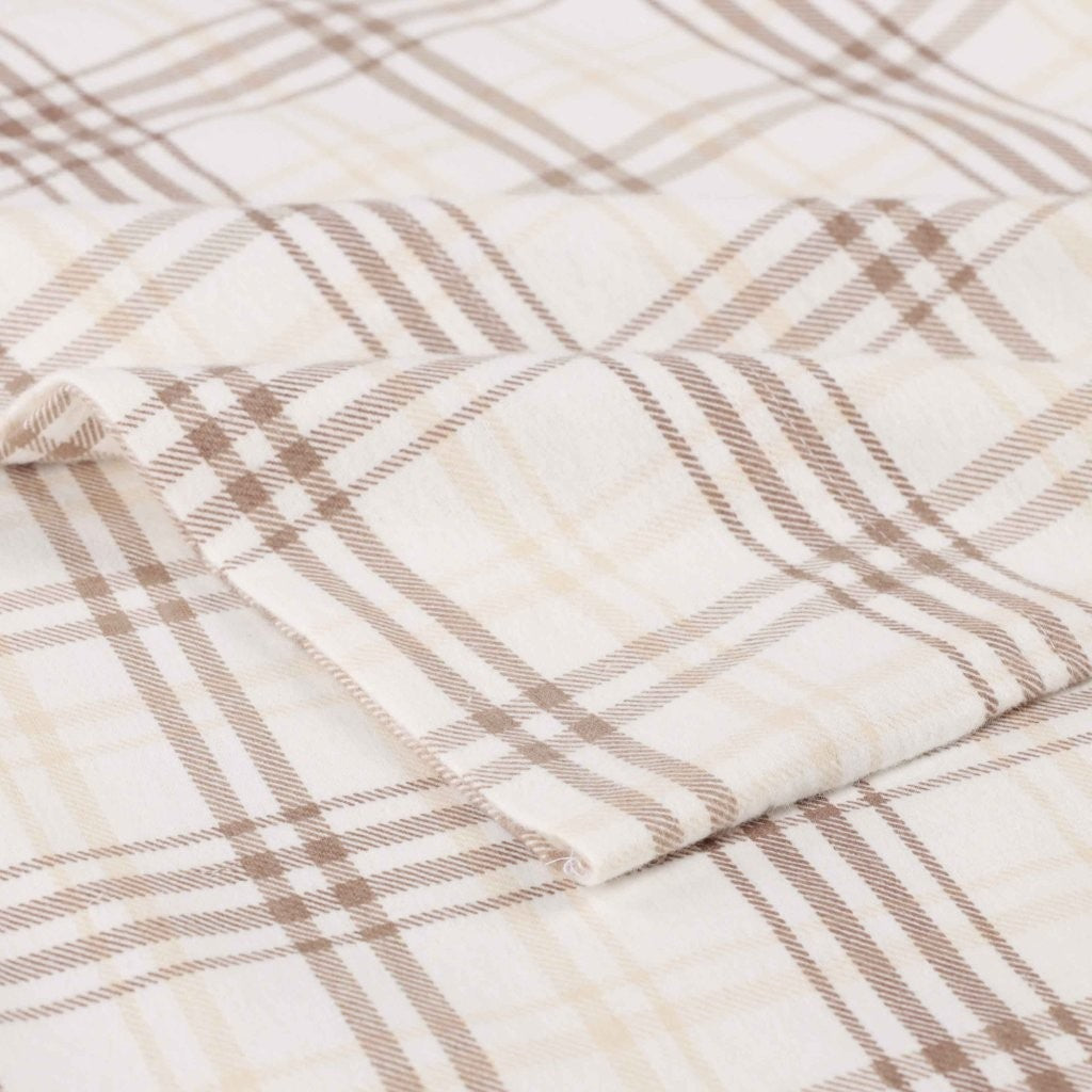 Plaid Flannel Cotton Classic Modern Farmhouse Pillowcases, Set of 2 - Pillowcases by Superior