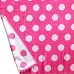 Polka Dot Cotton Oversized 2 Piece Beach Towel Set - Beach Towel by Superior