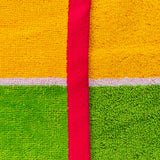 Rainbow Stripes Egyptian Cotton Oversized 2 Piece Beach Towel Set - Egyptian Cotton Beach Towel by Superior
