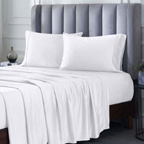 Rayon From Bamboo 300 Thread Count Solid Deep Pocket Sheet Set - Sheet Set by Superior Brand