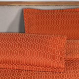 Remi Cotton Blend Jacquard Geometric Fringe Bedspread Set - Bedspread by Superior