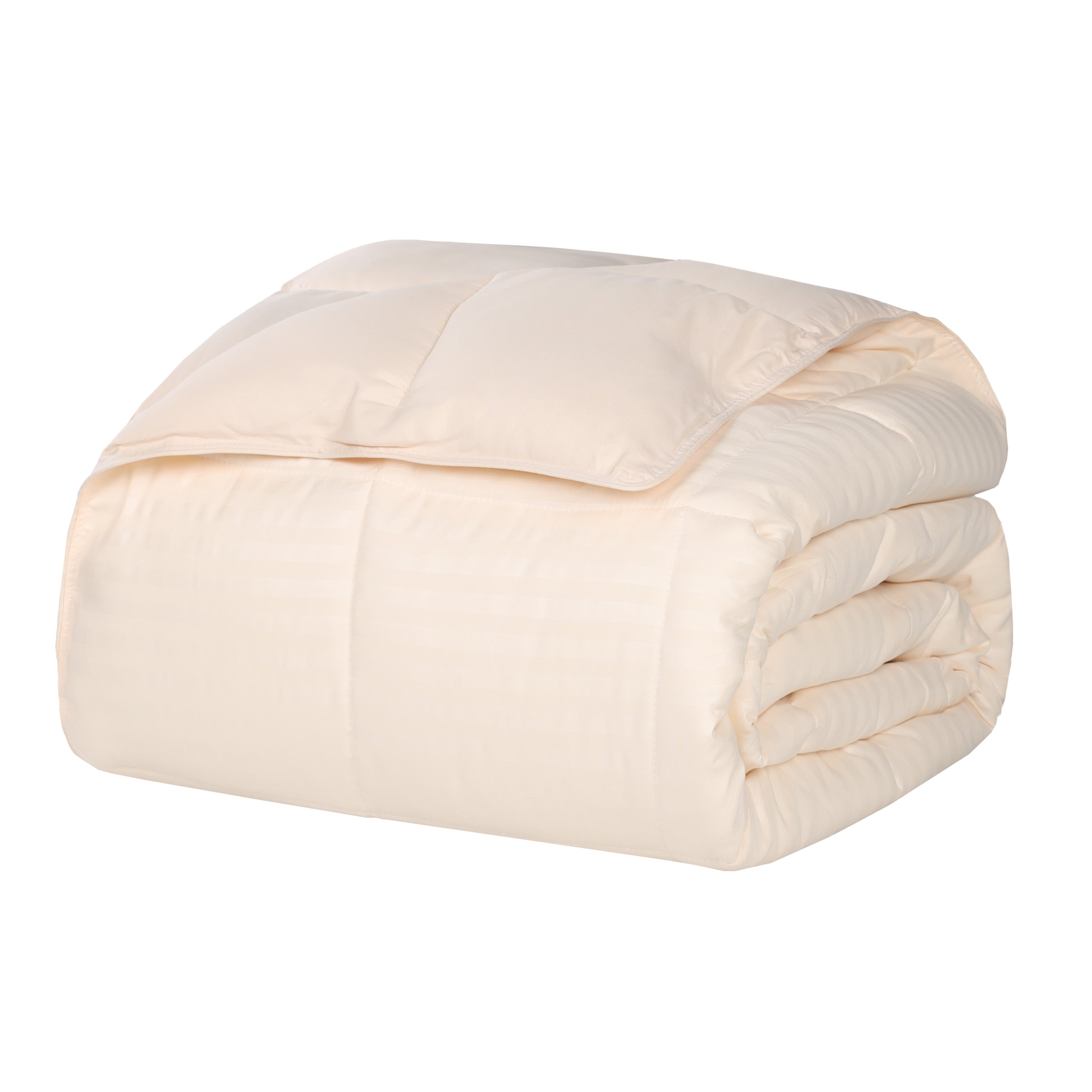 Reversible Down Alternative All-Season Solid Striped Blanket - Blanket by Superior Brand