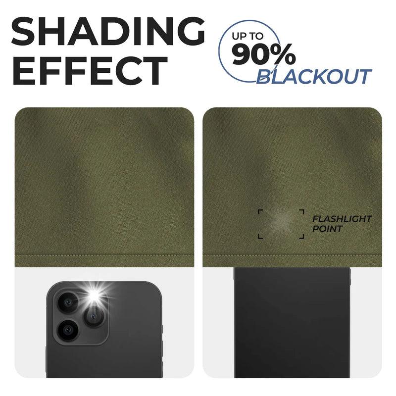Rod Pocket Room Darkening Solid Blackout Curtains, Set of 2 - Blackout Curtains by Superior