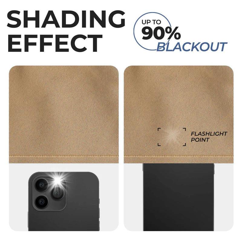 Rod Pocket Room Darkening Solid Blackout Curtains, Set of 2 - Blackout Curtains by Superior