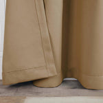 Rod Pocket Room Darkening Solid Blackout Curtains, Set of 2 - Blackout Curtains by Superior