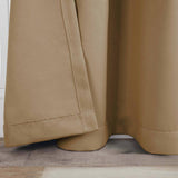 Rod Pocket Room Darkening Solid Blackout Curtains, Set of 2 - Blackout Curtains by Superior