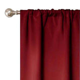 Rod Pocket Room Darkening Solid Blackout Curtains, Set of 2 - Blackout Curtains by Superior