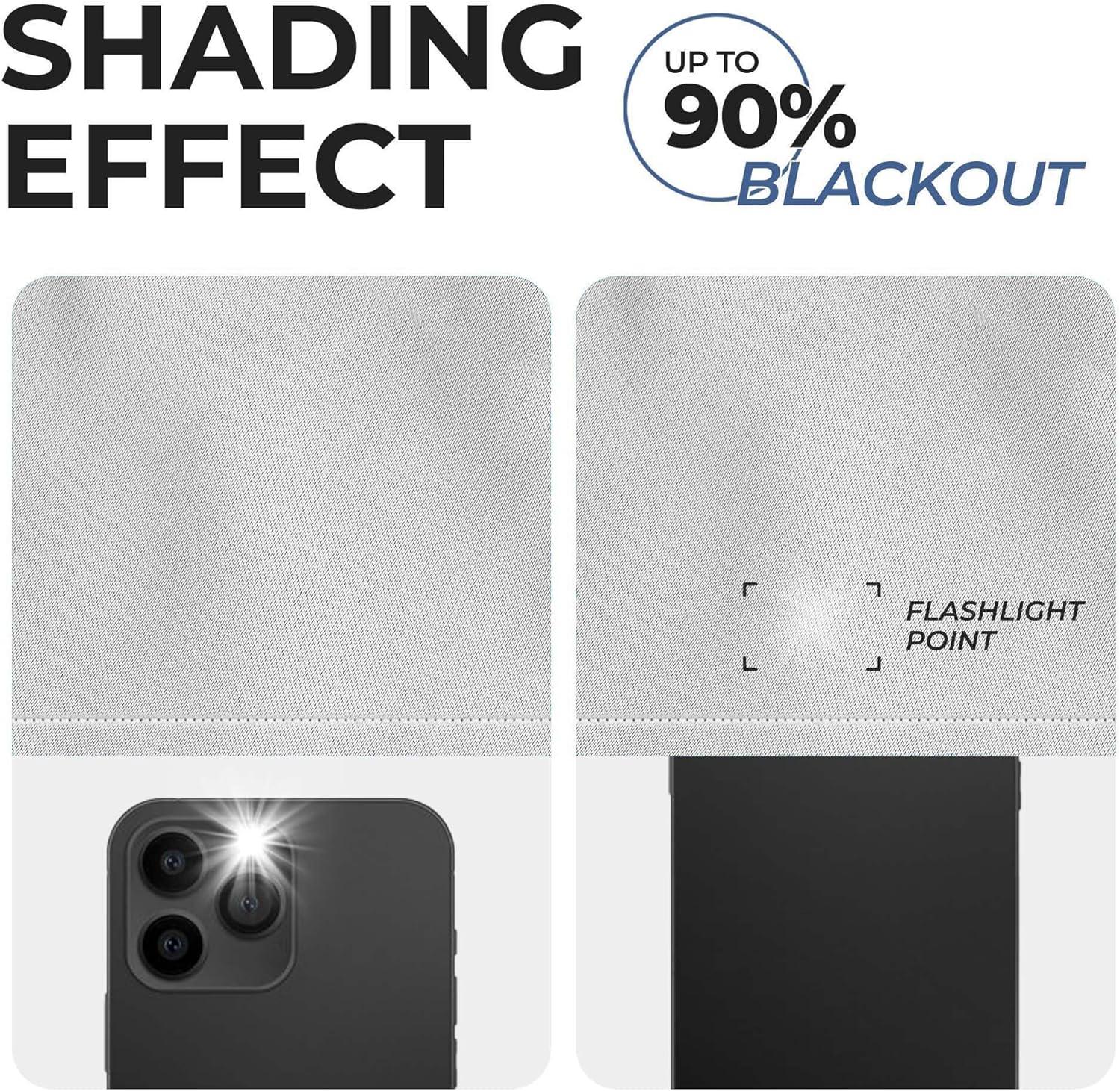Rod Pocket Room Darkening Solid Blackout Curtains, Set of 2 - Blackout Curtains by Superior